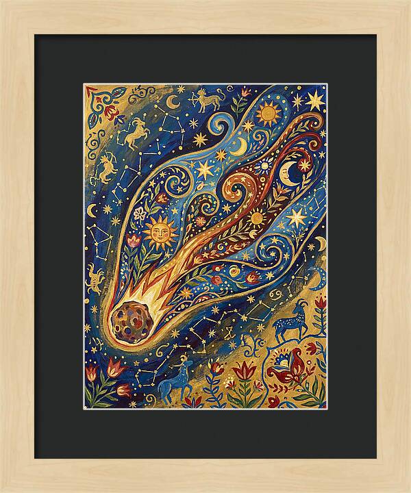 Meteoric Dreams In The Night Sky