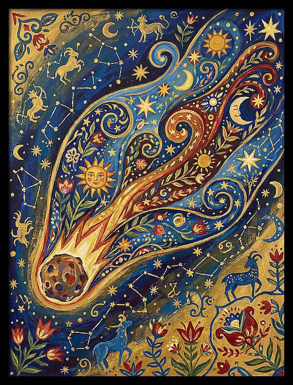 Meteoric Dreams In The Night Sky