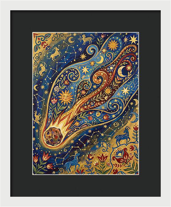 Meteoric Dreams In The Night Sky