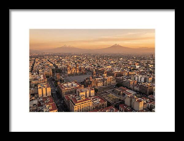 Mexico City At Golden Hour