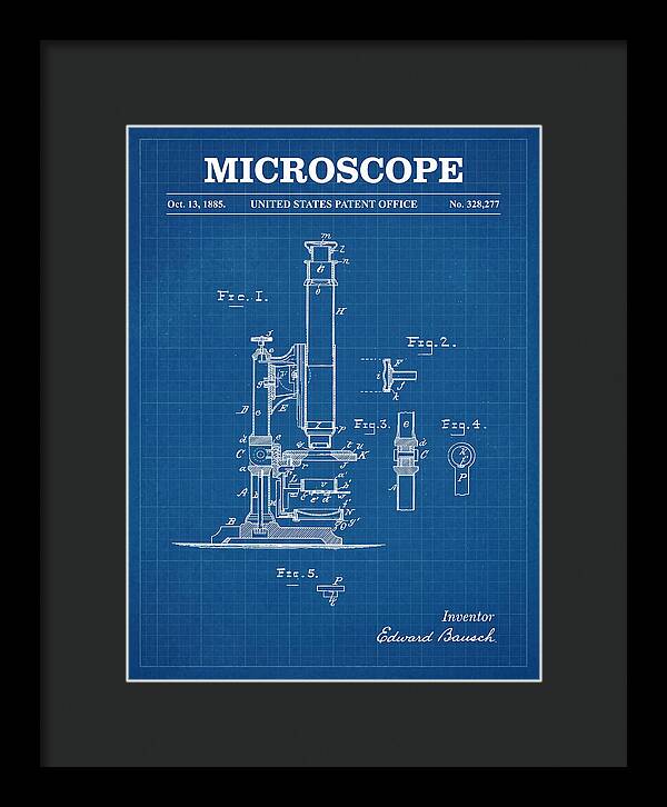 Microscope Blueprint Patent Us328277a