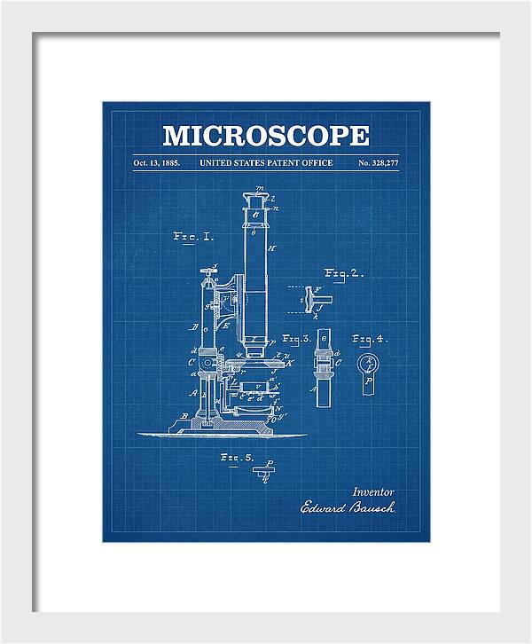 Microscope Blueprint Patent Us328277a