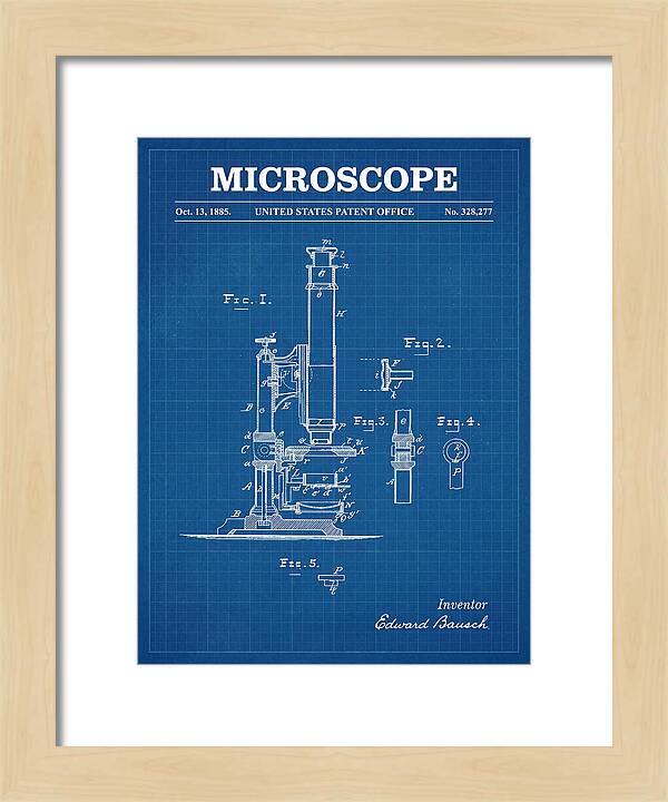 Microscope Blueprint Patent Us328277a