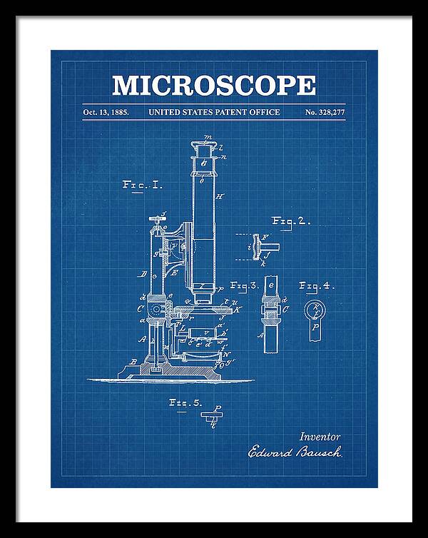 Microscope Blueprint Patent Us328277a