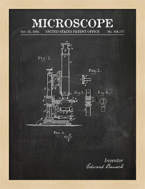 Microscope Chalkboard Patent Us328277a