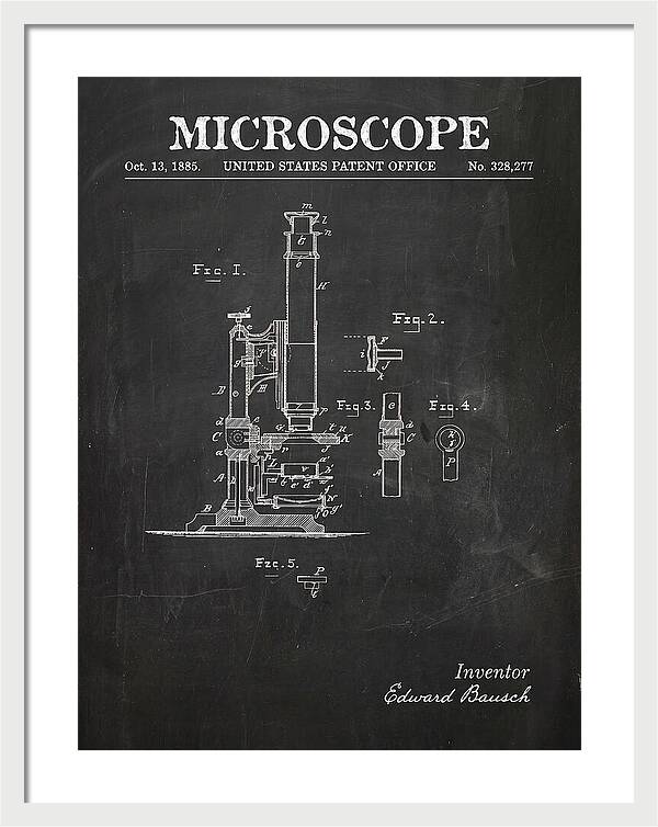 Microscope Chalkboard Patent Us328277a