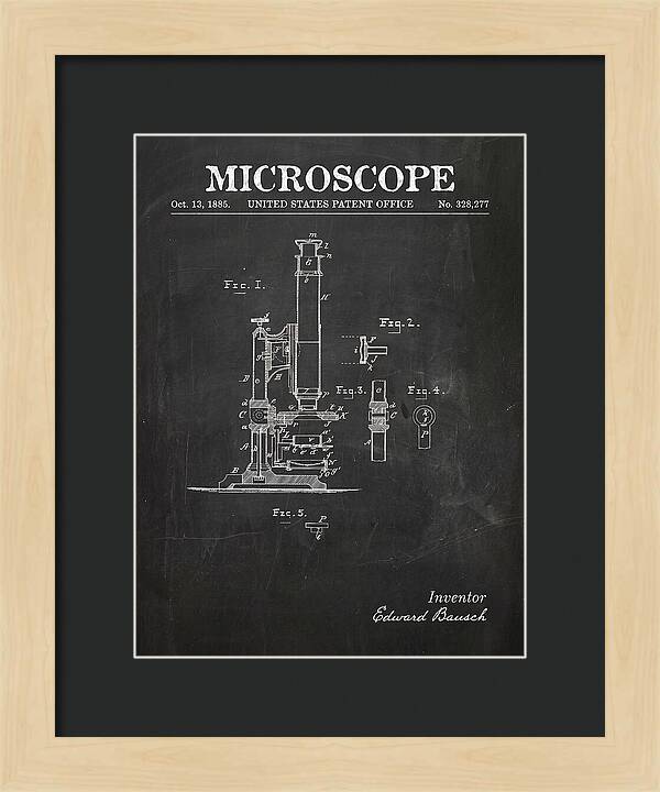 Microscope Chalkboard Patent Us328277a