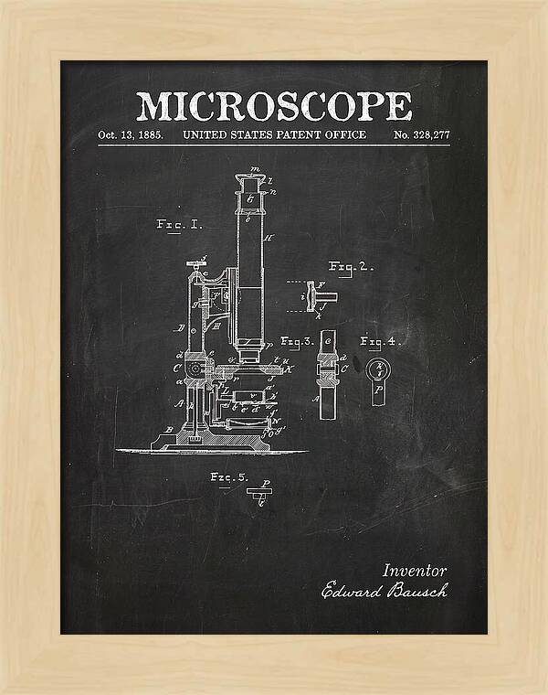 Microscope Chalkboard Patent Us328277a
