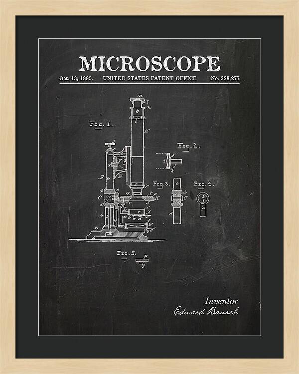 Microscope Chalkboard Patent Us328277a