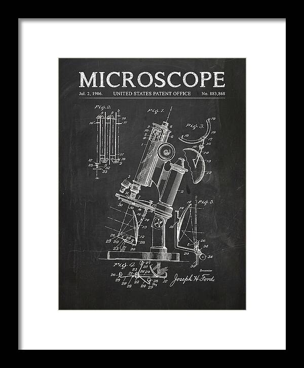 Microscope Chalkboard Patent Us883868