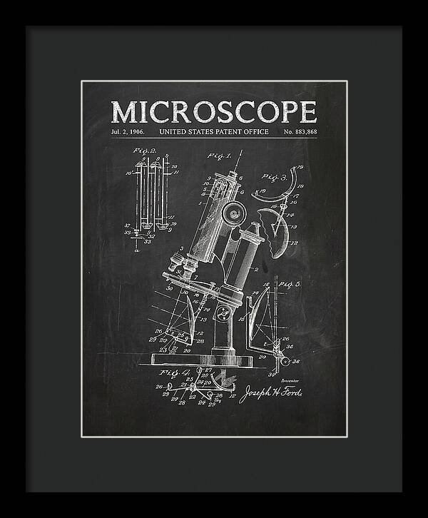 Microscope Chalkboard Patent Us883868