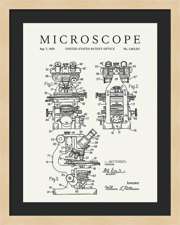 Microscope Minimalist Patent Us1862031a