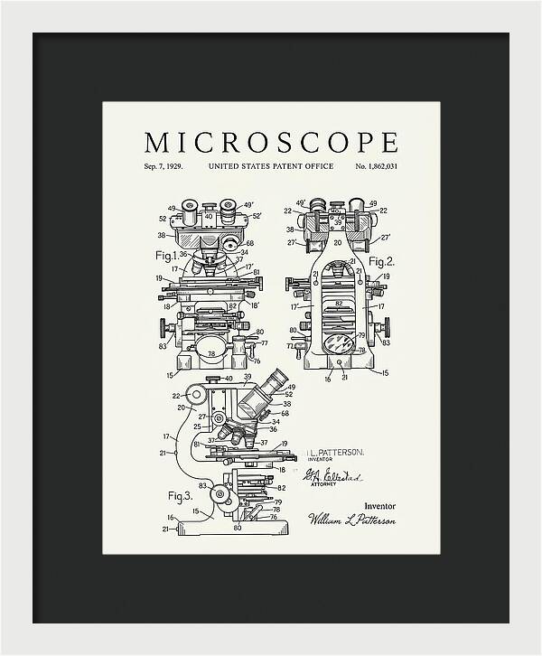 Microscope Minimalist Patent Us1862031a