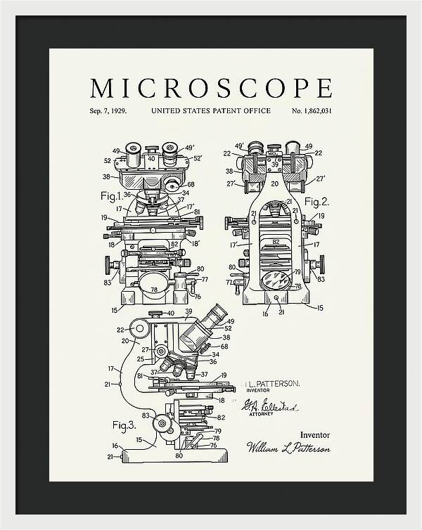 Microscope Minimalist Patent Us1862031a