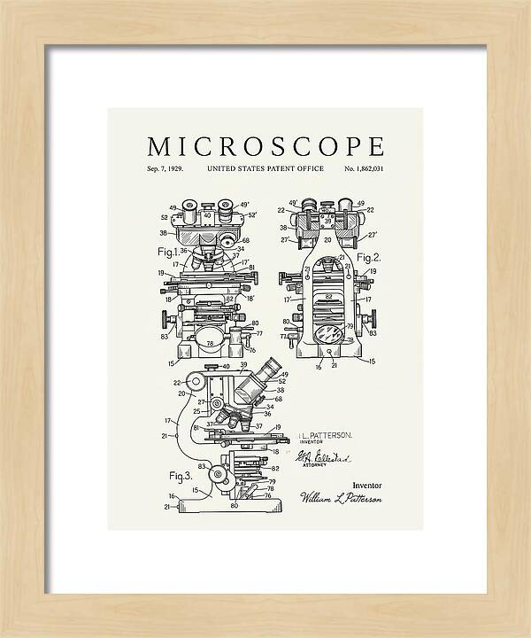 Microscope Minimalist Patent Us1862031a