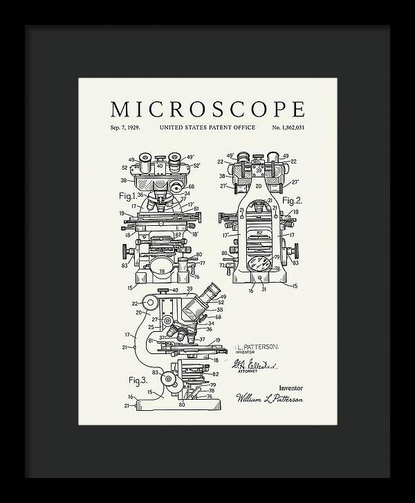 Microscope Minimalist Patent Us1862031a