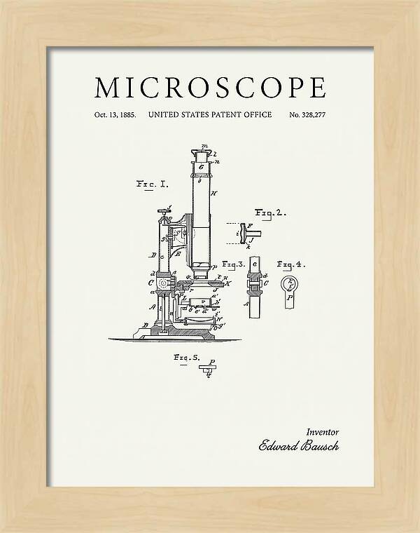 Microscope Minimalist Patent Us328277