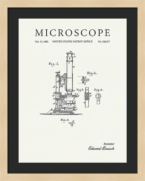 Microscope Minimalist Patent Us328277