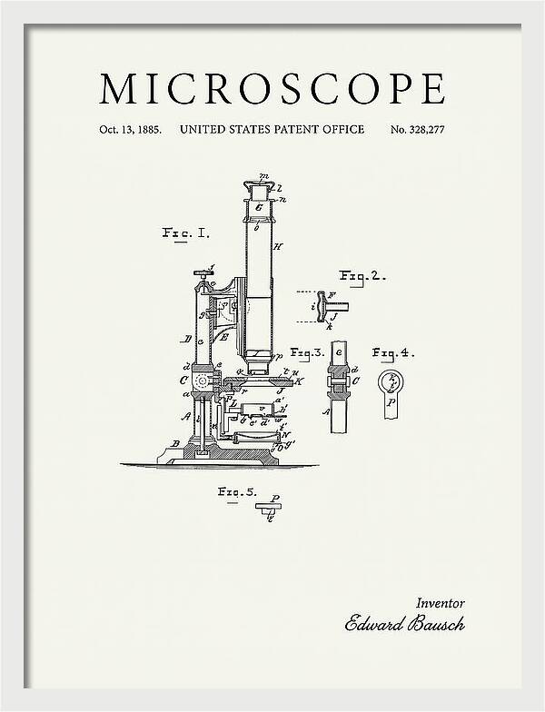 Microscope Minimalist Patent Us328277