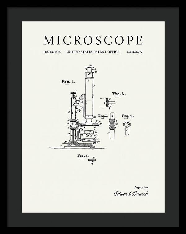 Microscope Minimalist Patent Us328277