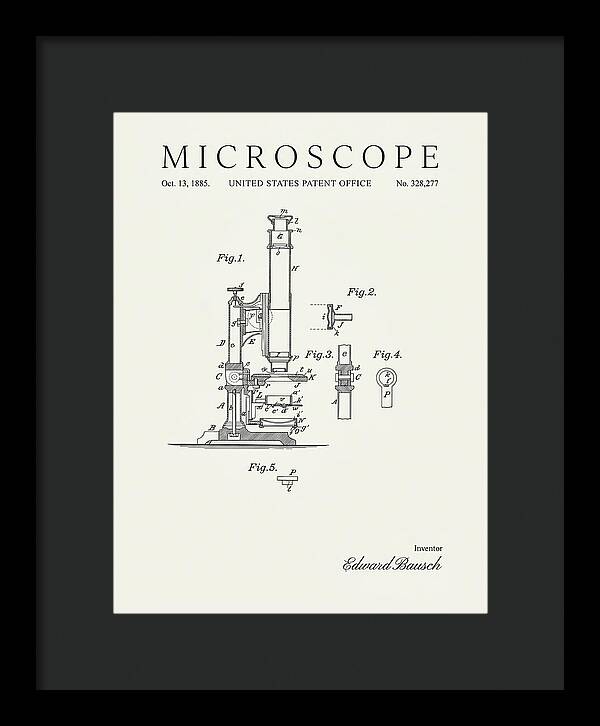 Microscope Minimalist Patent Us328277a