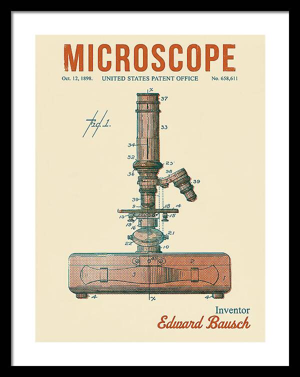 Microscope Retro Patent Us658611