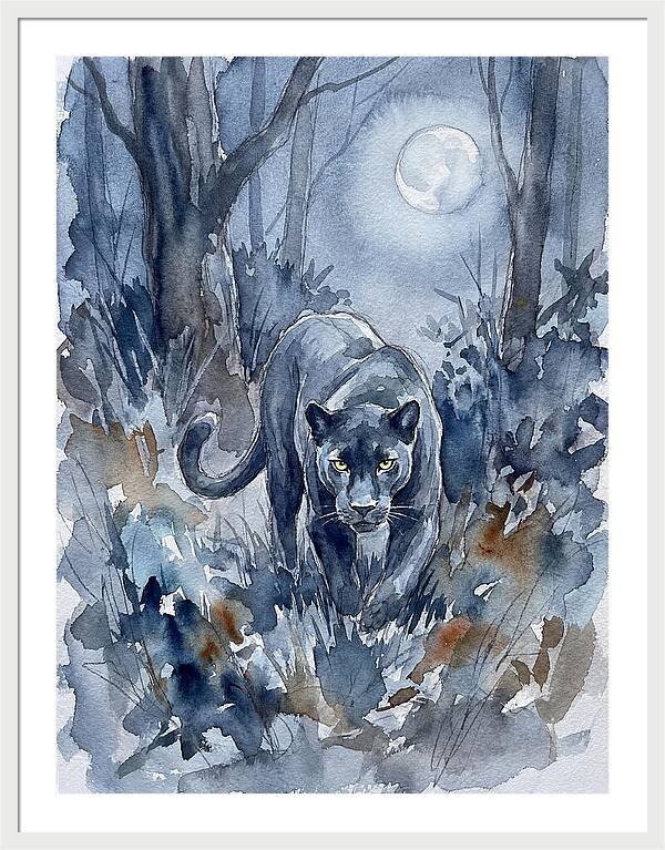 Midnight Panther Stalks