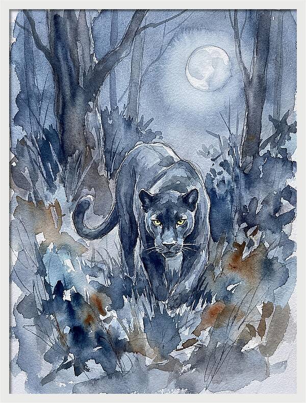 Midnight Panther Stalks