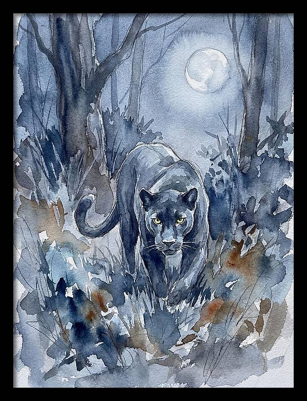 Midnight Panther Stalks