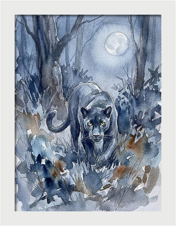 Midnight Panther Stalks