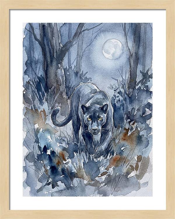Midnight Panther Stalks