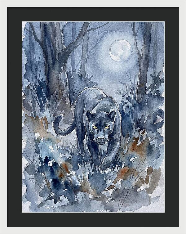 Midnight Panther Stalks