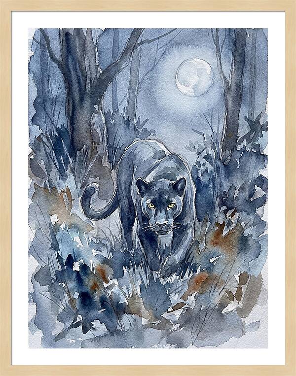 Midnight Panther Stalks