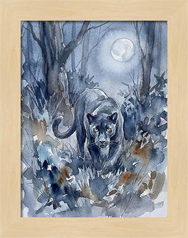 Midnight Panther Stalks