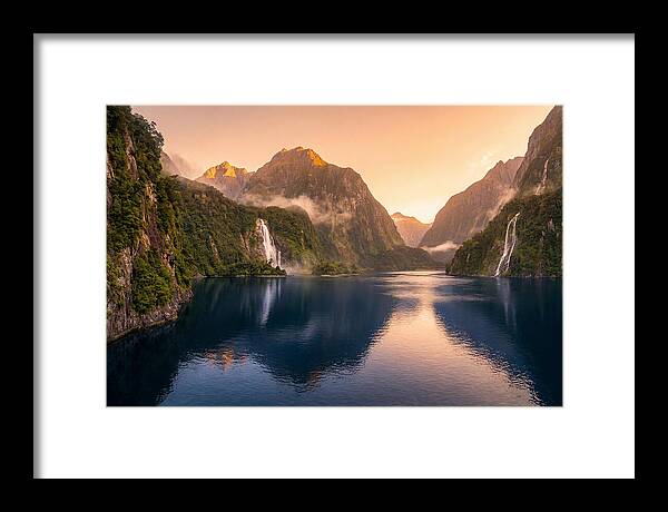 Milford Sound At Golden Hour