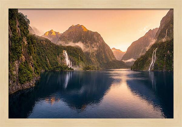 Milford Sound At Golden Hour