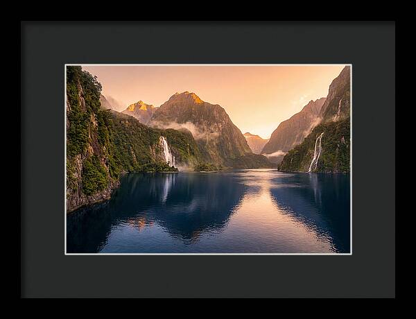 Milford Sound At Golden Hour
