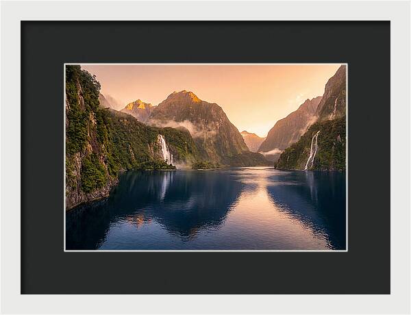 Milford Sound At Golden Hour