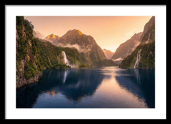 Milford Sound At Golden Hour