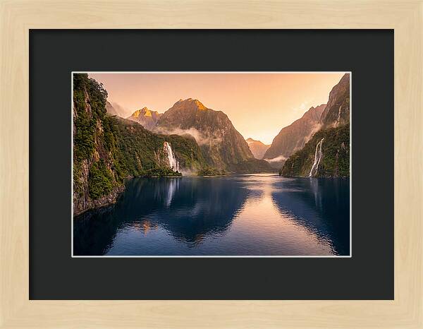 Milford Sound At Golden Hour