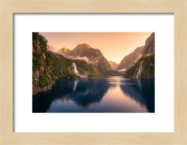 Milford Sound At Golden Hour