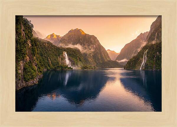 Milford Sound At Golden Hour