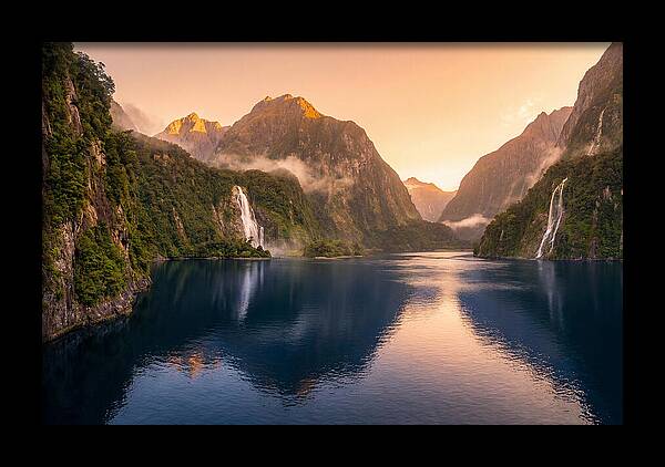 Milford Sound At Golden Hour