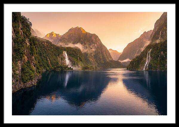 Milford Sound At Golden Hour