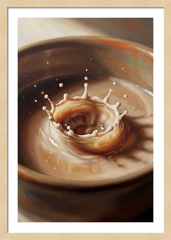 Milk Drop Crown Splash