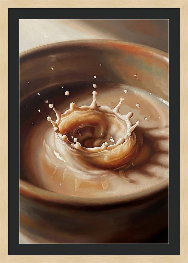 Milk Drop Crown Splash