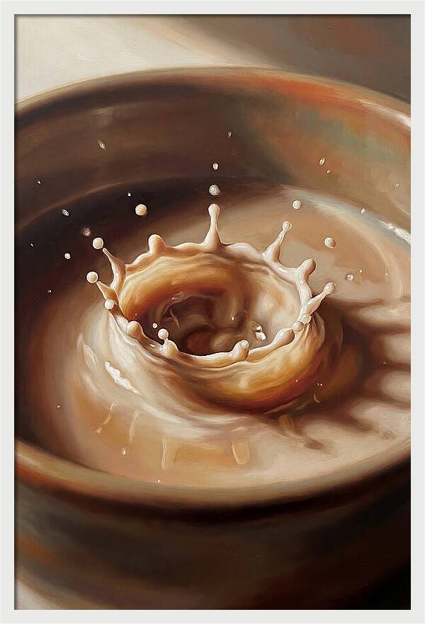 Milk Drop Crown Splash