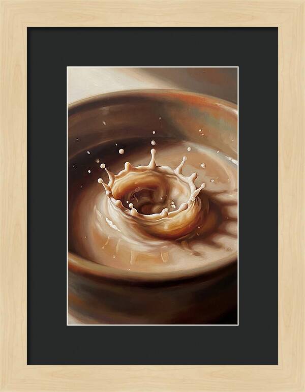 Milk Drop Crown Splash