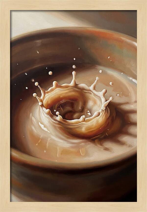 Milk Drop Crown Splash
