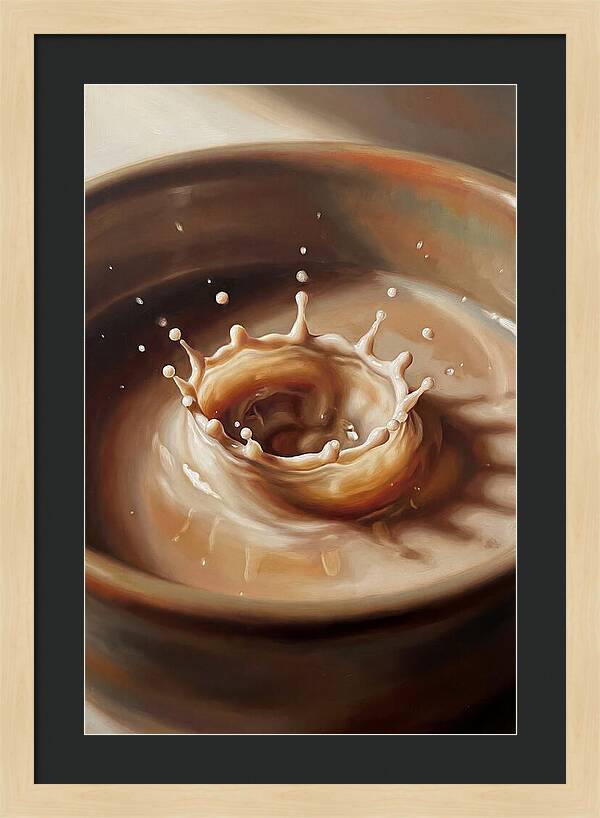Milk Drop Crown Splash